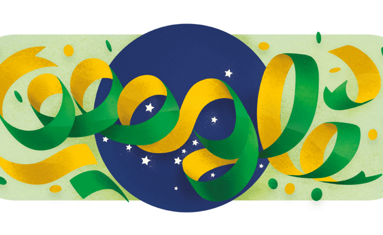 Google doodle celebrates the Brazil’s Independence Day