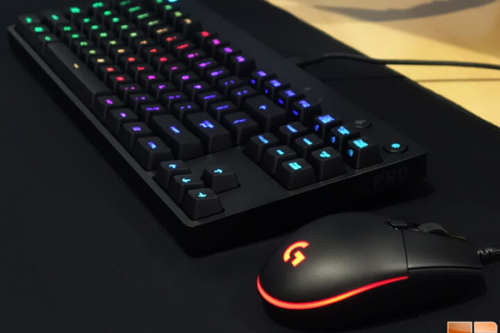 A new gaming mouse and keyboard are available from Logitech G