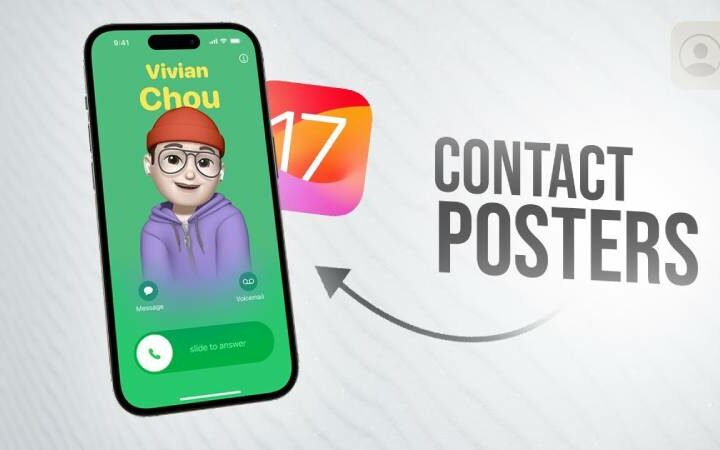 How to create a contact poster in iOS 17