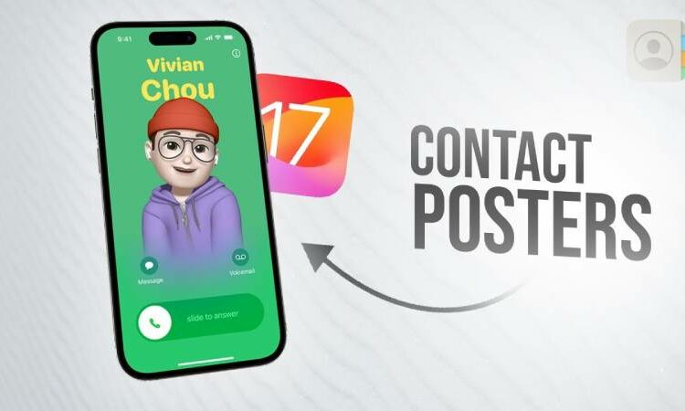 How to create a contact poster in iOS 17