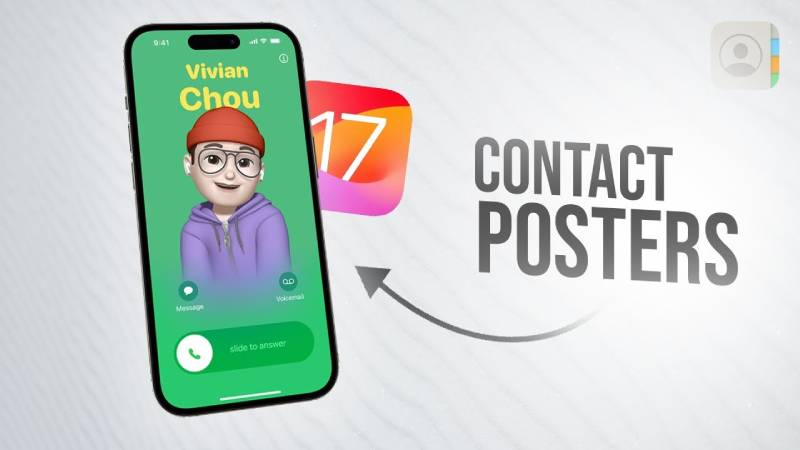 How to create a contact poster in iOS 17