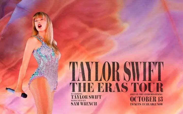 Taylor Swift Eras Tour movie sets new pre-sales records at AMC Theatres