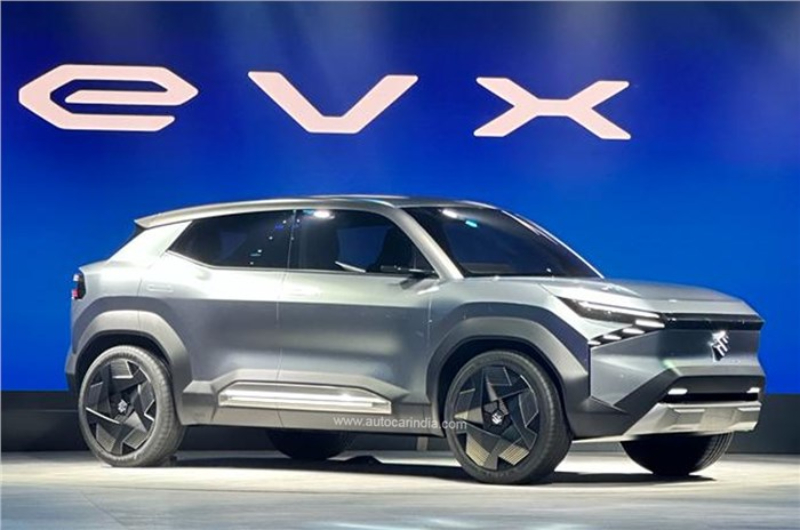 First Maruti Suzuki electric vehicle, ‘eVX’, shown with updated design