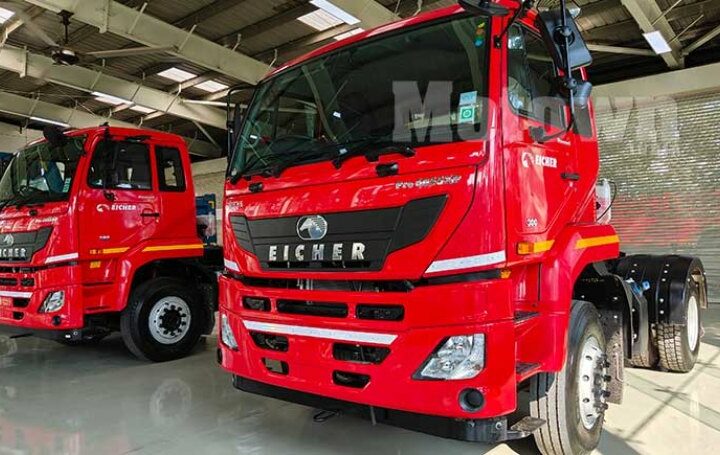 With an eye toward infrastructure and construction projects, Eicher unveils its heavy-duty truck range