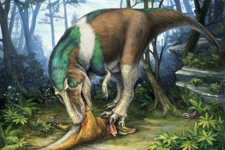 For its last meal, a 75 million-year-old tyrannosaur feasted on baby dinosaurs, revealed its well-preserved stomach