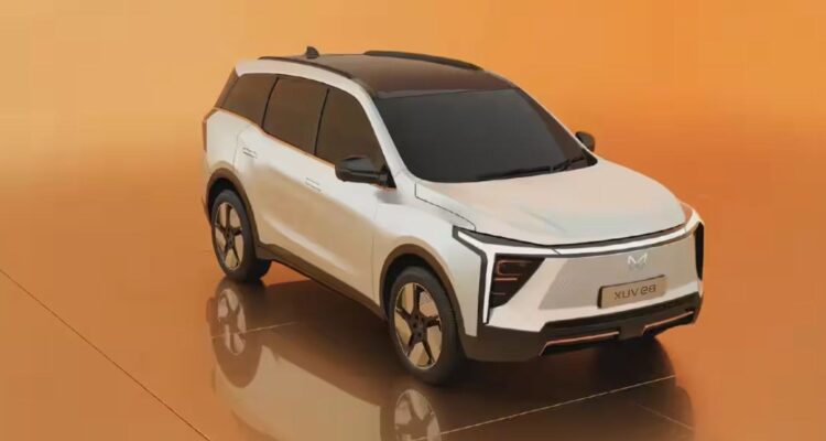 A production-ready form of XUV.E8 based on XUV700 has been revealed