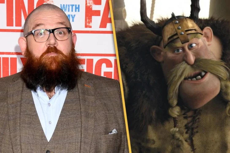 Nick Frost is a part of the live-action remake of “How to Train Your Dragon”