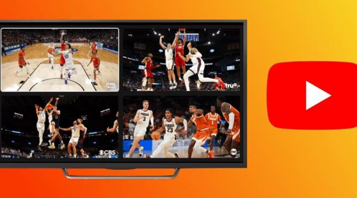 ‘Build a Multiview’ is now available on YouTube TV, allowing you to choose which four games to watch at once