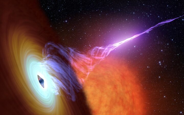 Scientists from Israel discover a mysterious red supermassive black hole hidden in cosmic dust