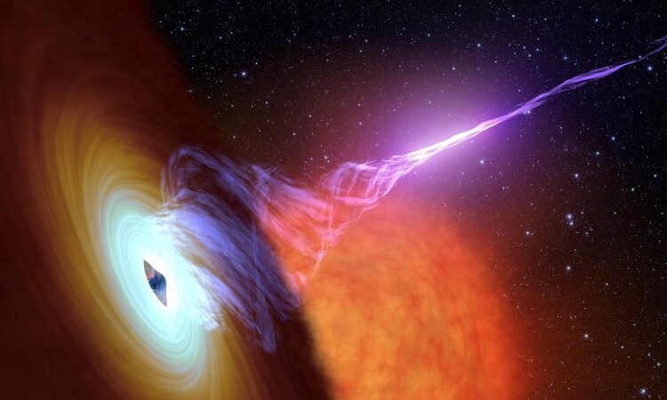 Scientists from Israel discover a mysterious red supermassive black hole hidden in cosmic dust
