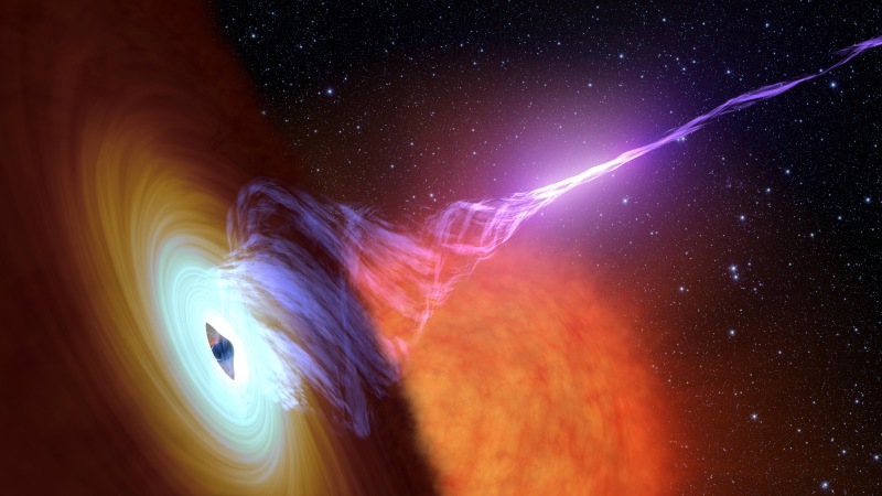 Scientists from Israel discover a mysterious red supermassive black hole hidden in cosmic dust