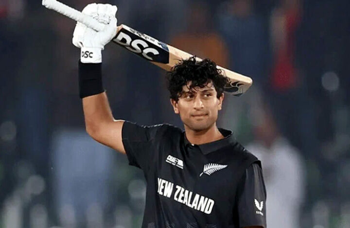 Rachin Ravindra Becomes First Ever to Score a Debut Century in Both ICC Tournaments In The World
