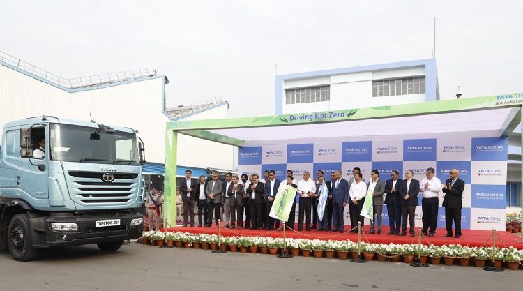 Hydrogen-powered heavy duty trucks for long haul transportation are being tested by Tata Motors