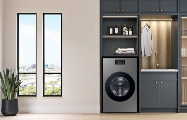 The screens are the focus of Samsung’s new smart appliances