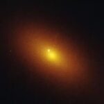 A 600 million light-year-away supermassive black hole is emerging