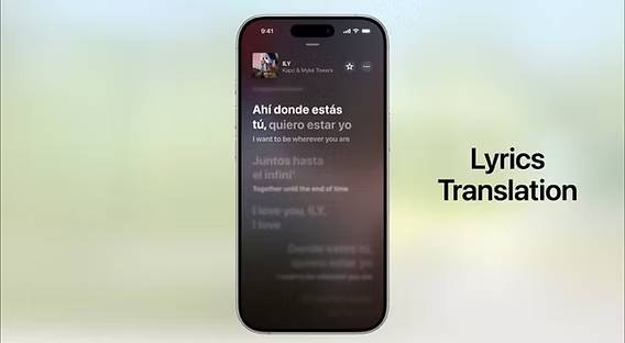 Apple Music’s iOS 26 Update Adds Lyrics Translation and Pronunciation